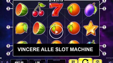 vincere alle slot machine|Come vincere alle slot online .